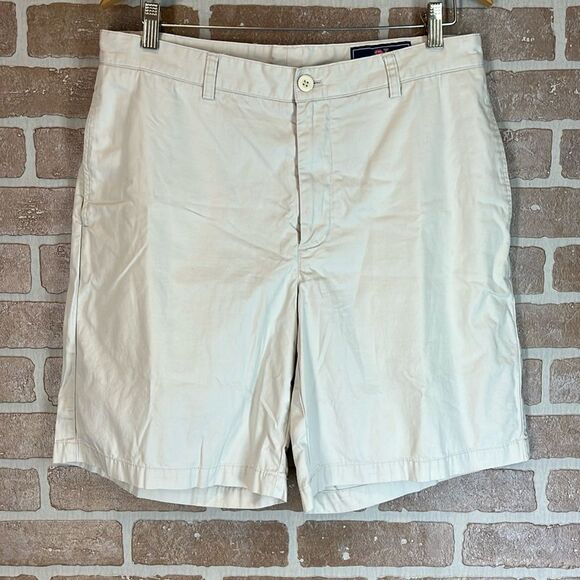 Vineyard Vines Men's Summer Club Shorts Size 34 Light Tan - Picture 1 of 5